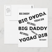 Grote papa. briefkaart (Voorkant / Achterkant)