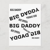 Grote papa. briefkaart (Voorkant)