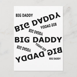 Grote papa. briefkaart