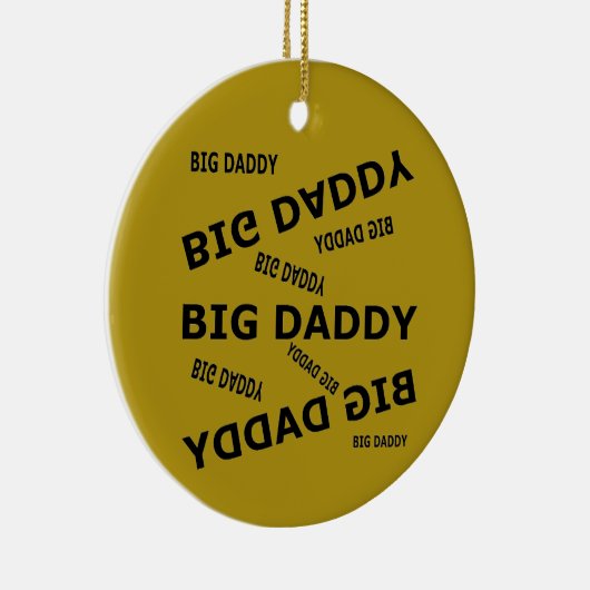 Grote papa. Keramisch Ornament (Rechts)