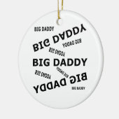 Grote papa. keramisch ornament (Links)