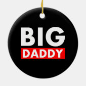 Grote papa keramisch ornament (Achterkant)