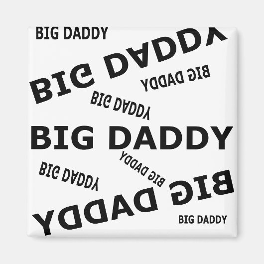 Grote papa. magneet (Voorkant)