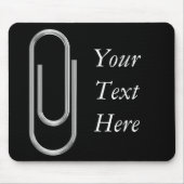 grote papierklem muismat (Voorkant)