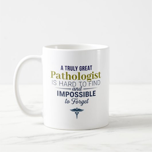 Grote Patholoog Gepersonaliseerde Naam Geschenk Ko Koffiemok (Links)