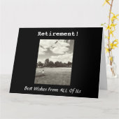 Grote pensionering van ons allemaal Inspiratie Vro Kaart (Gele Bloem)