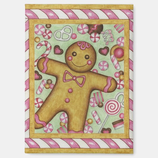 Grote peperkoek magneet (Voorkant)