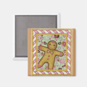 Grote peperkoek magneet (Voorkant / Achterkant)