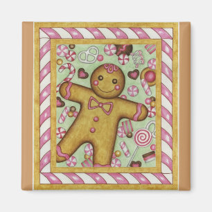 Grote peperkoek magneet