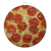 grote pepperoni pizza dartbord (Voorkant)
