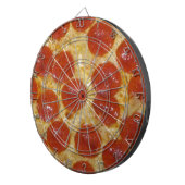grote pepperoni pizza dartbord (Voorkant Rechts)