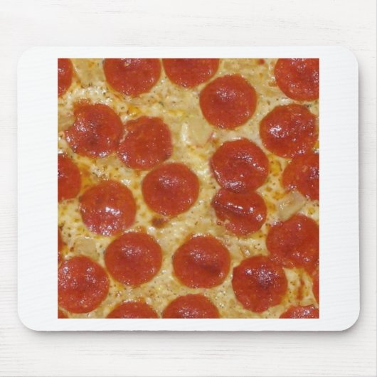 grote pepperoni pizza muismat (Voorkant)