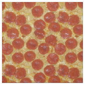 Grote Pepperoni pizza stof (Swatch)