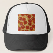grote pepperoni pizza trucker pet (Voorkant)