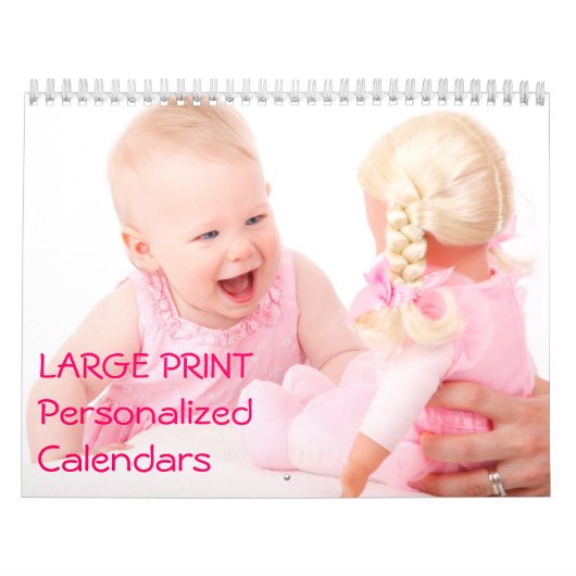 Grote persoonlijk aangepaste agenda's afdrukken kalender (Hoes)