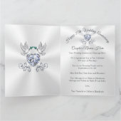 Grote, persoonlijke 25e Jubileum Kaarten (Binnen)