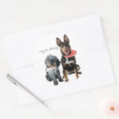 GROTE PERSOONLIJKE FOTO Sticker (Envelop)