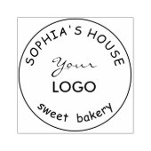 Grote persoonlijke gepersonaliseerde huishoudelijk rubberstempel (Afrduk)