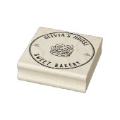 Grote persoonlijke gepersonaliseerde huishoudelijk rubberstempel (Stempel)