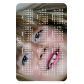 Grote persoonlijke kalenders 2017 Flexible Magnet Magneet (Verticaal)