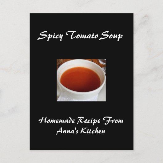 Grote persoonlijke ontvangstkaarten briefkaart (Voorkant)