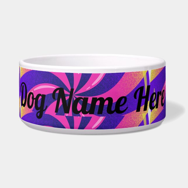 Grote Pet Bowl Keramische Hond Feeding Bowl Voerbakje (Voorkant)