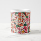 Grote Philip Jacobs Fabric Rosa Mundi Design Mok (Voorkant)