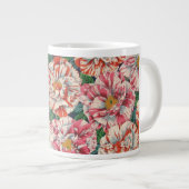 Grote Philip Jacobs Stof Rosa Mundi Design Mok (Voorkant rechts)