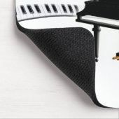 Grote piano en toetsenbord muismat (Hoek)