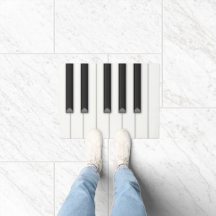 Grote Piano Keys Musical 18x24 Deurmat
