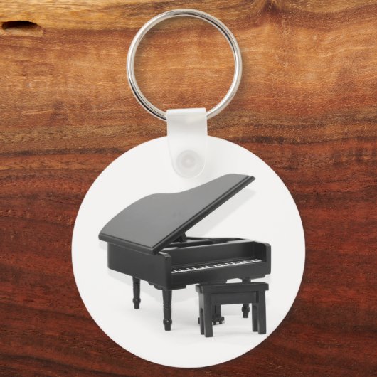 Grote piano-sleutelhanger sleutelhanger (Voorkant)