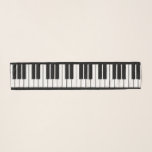 Grote pianosleutels, hoofddoek voor pianist sjaal<br><div class="desc">Grote pianosleutels,  hoofddoek voor pianist. Aangepast dunne,  doorzichtige sjaal voor pianospeler,  muzikant,  muzikant,  muzieleraar,  enz. Beschikbaar in verschillende formaten,  kleuren en vormen. Lang of vierkant gevormd.  achtergrondkleur. Afdrukontwerp zwart-wit toetsenbord.</div>