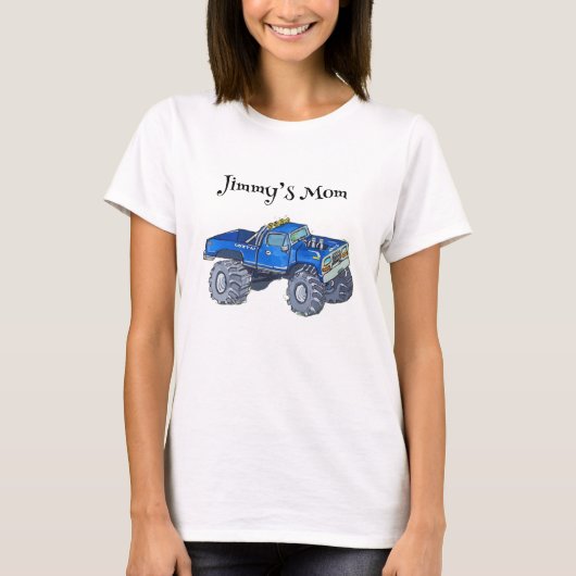 Grote pick-up truck t-shirt (Voorkant)