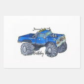Grote pick-uptruck inpakpapier vel (Voorkant)
