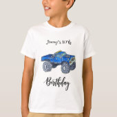 Grote pick-uptruck t-shirt (Voorkant)