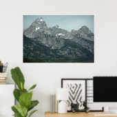Grote Pieken Afdruk Poster (Thuiskantoor)