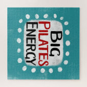 Grote Pilates Energie Jigsaw Puzzel (Horizontaal)