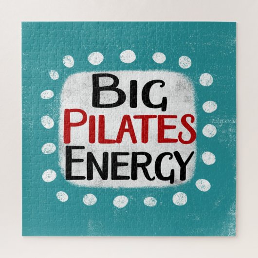 Grote Pilates Energie Jigsaw Puzzel (Verticaal)