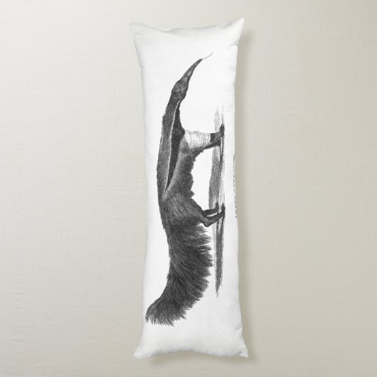 Grote piloot van het anteaterslichaam lichaamskussen (Achterkant (Verticaal))