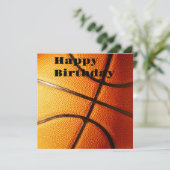 Grote Pimpliceren Sinaasappel Basketbal, Platte Ve Kaart (Staand voorkant)