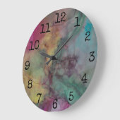 Grote "Pinks and Greens" Inkblots Grote Klok (Hoek)