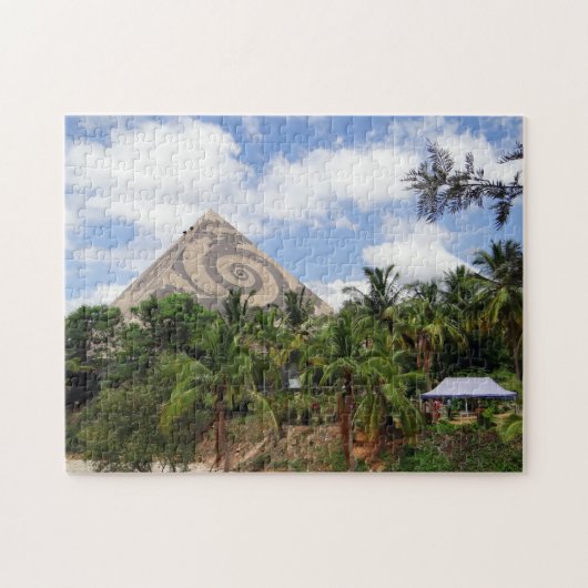 Grote Piramide Piramide Vallei India Legpuzzel (Horizontaal)