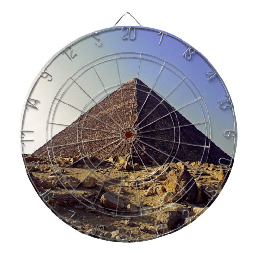 Grote Piramide van Giza Chufu Dartbord (Voorkant)