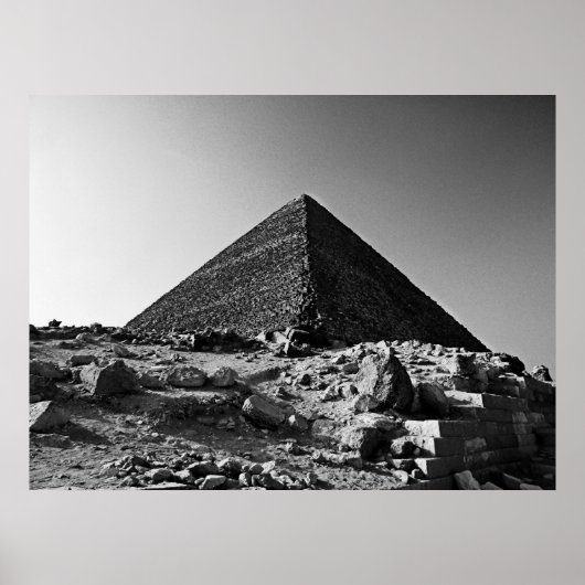 Grote Piramide van Giza Chufu Poster (Voorkant)