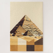 Grote piramide van Giza Legpuzzel (Verticaal)