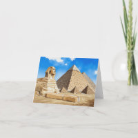 Grote Piramides van Gizeh Egypte Waterverf