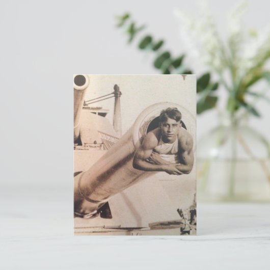 Grote Pistolen Briefkaart (Staand voorkant)