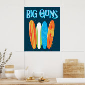 GROTE PISTOLEN - SPORTESLANG - POSTER (Keuken)