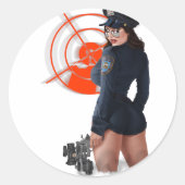 Grote Pistolen Sticker (Voorkant)