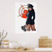 Grote Pistool Poster (Keuken)